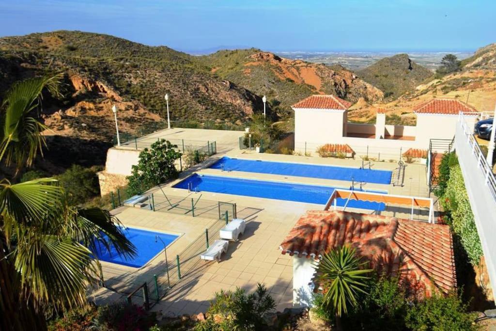 Fantastic Mountain- And Sea View Casa Vista Bonita Villa Bédar Dış mekan fotoğraf